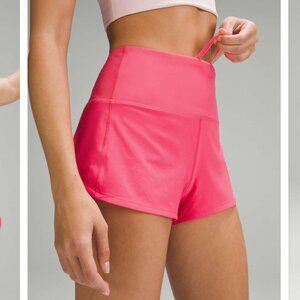 Lululemon Speed Up High-Rise Lined Short 2.5" Lip Gloss size 6